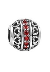 stunning tiny 925 sterling silver birthstone charm for babies and children